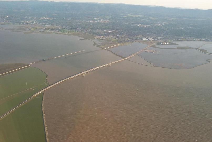 East Palo Alto, CA: Entrance to East Palo Alto From The Dumbarton Bridge