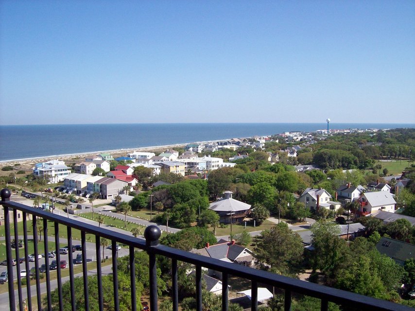 Tybee Island, GA: Tybee from the top of the lighthouse