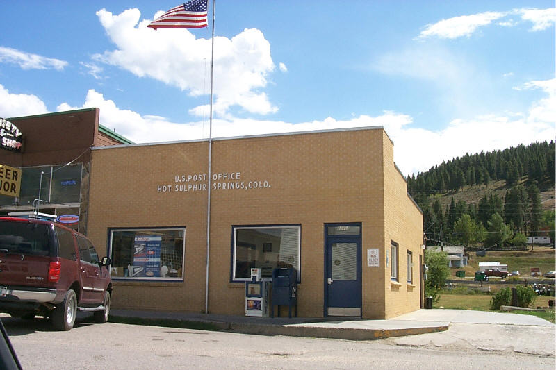 Hot Sulphur Springs, CO: Post Office