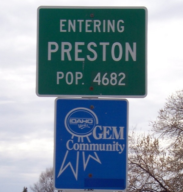 Preston, ID: Entering Preston, ID