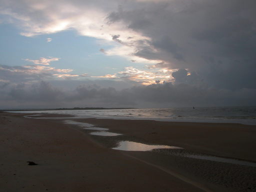 North Topsail Beach, NC: Dawn at North Topsail Beach NC