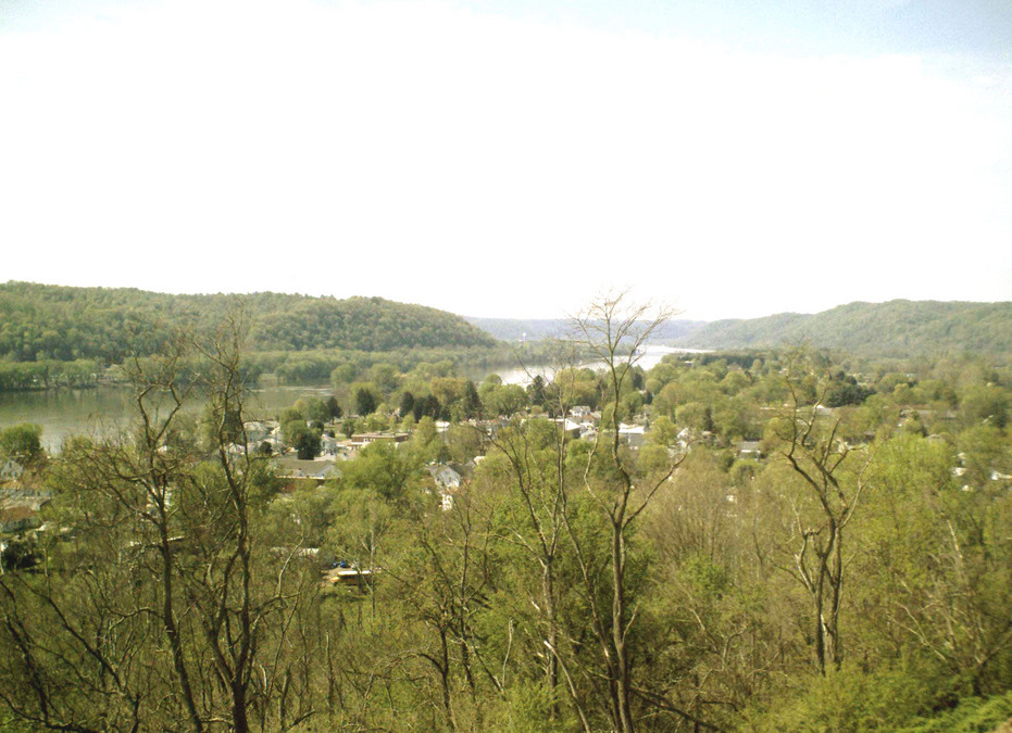 Matamoras, OH View of New Matamoras from the cemetery photo, picture, image (Ohio) at city