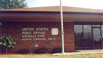 Sherrills Ford, NC: Sherrills Ford post office