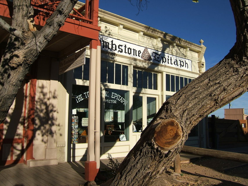 Tombstone, AZ: The Tombstone Epitaph. Tomstone, Arizona's oldest business and historic museum.