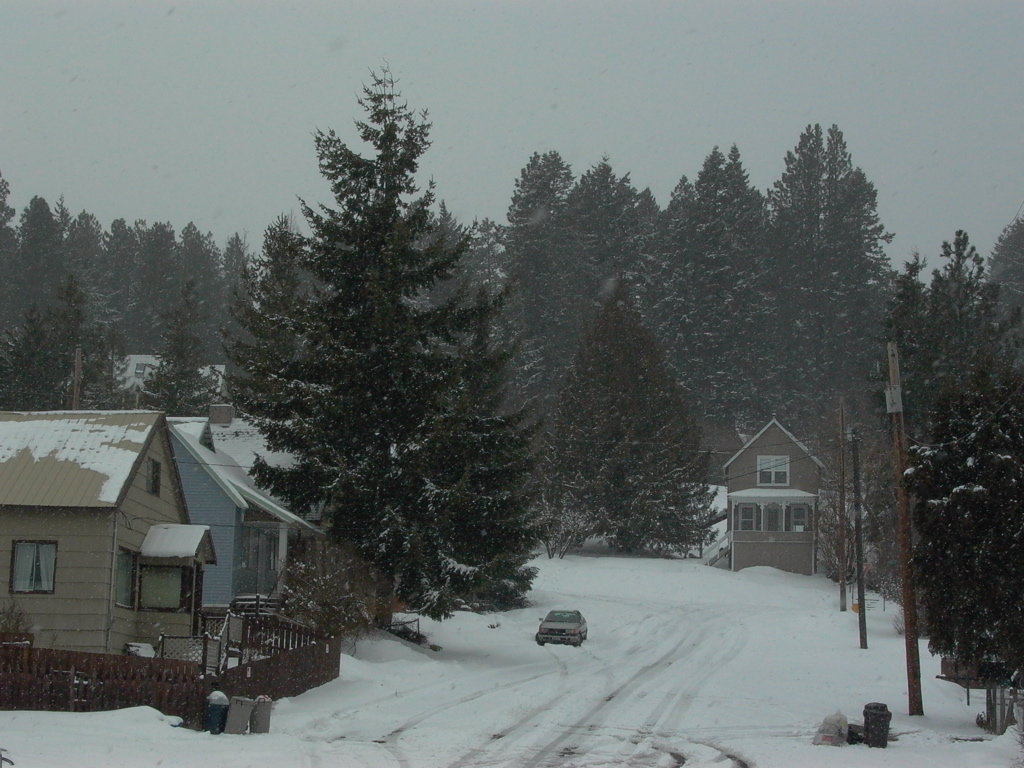 Roslyn, WA: Roslyn in winter