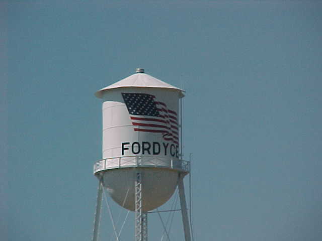 Fordyce, AR: water tower