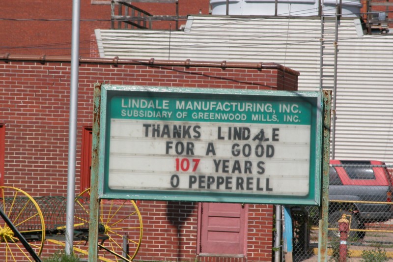 Lindale, GA: A sad goodbye to the community as we knew it