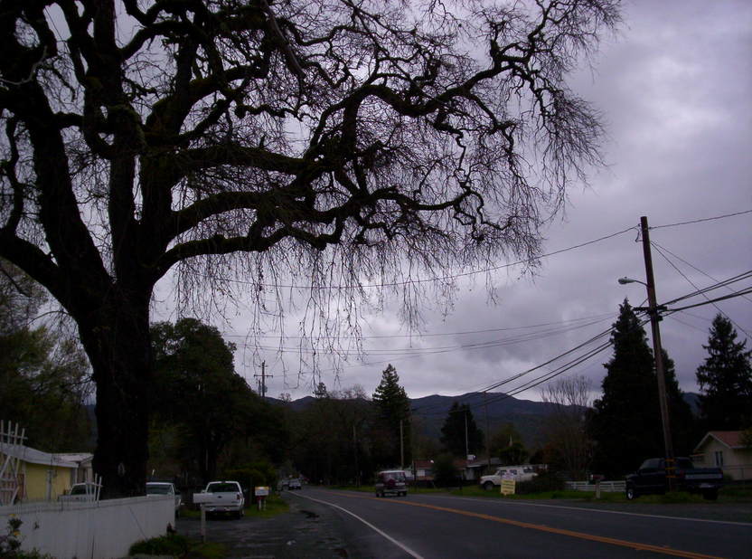 Talmage, CA Looking East on Talmage, Rd photo, picture, image