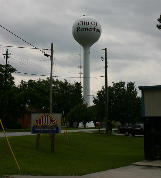 Remerton, GA: Water Tower