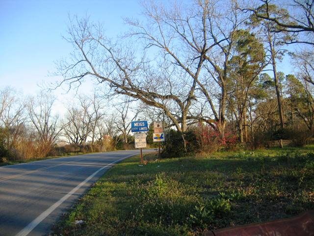 Meigs, GA: Meigs City Limits, GA Hwy 3 Old Dixie Highway