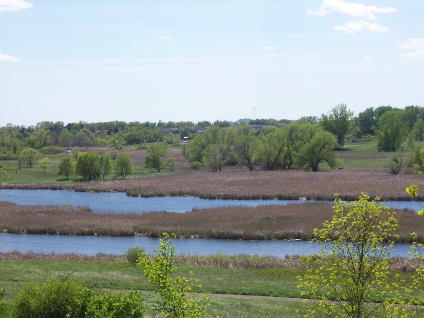 Morris, MN View overlooking the city park photo, picture, image