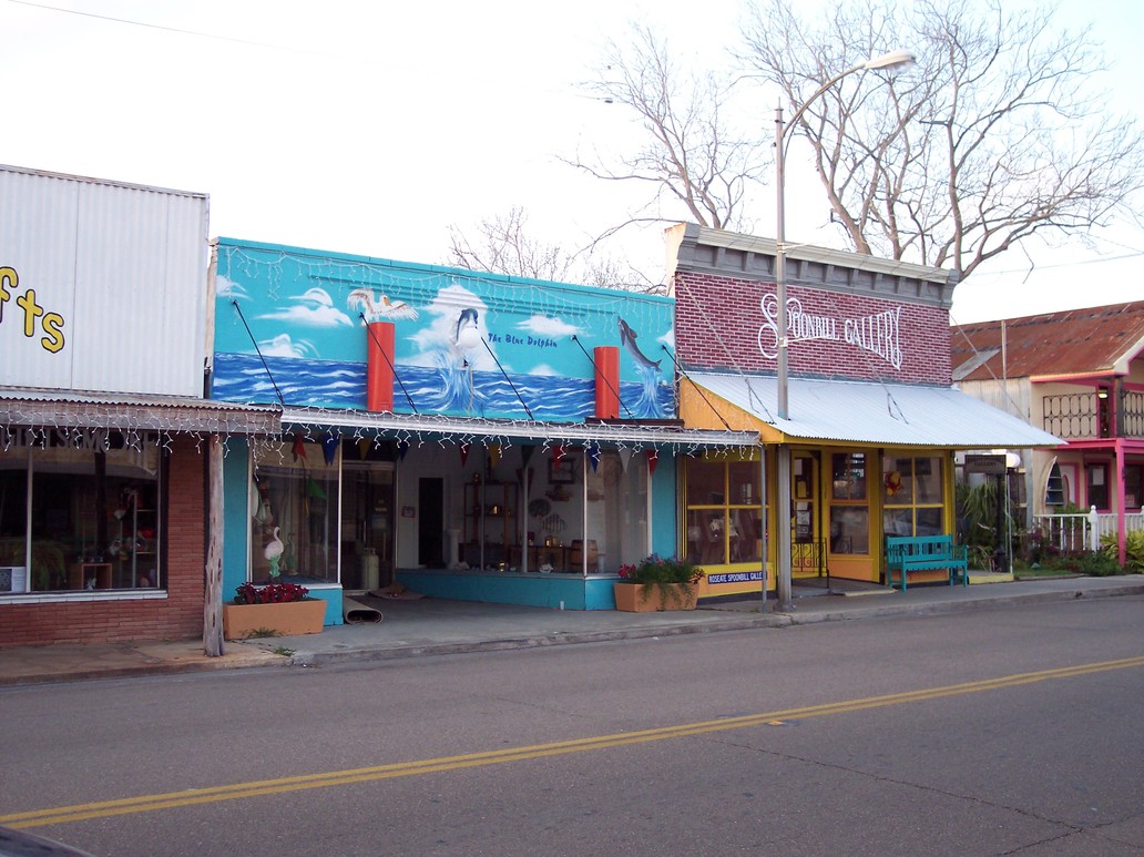 Port Lavaca, TX: Downtown murals in Port Lavaca, Texas