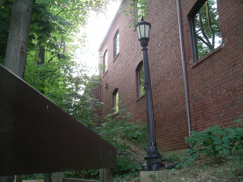 Kent, OH: Secluded Path in Downtown Kent