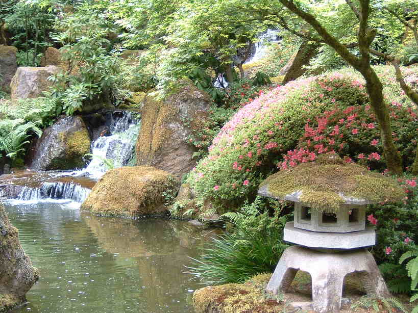 Portland, OR: Japanese Gardens, Portland, Oregon