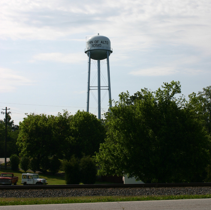 Alto, GA: Water Tower