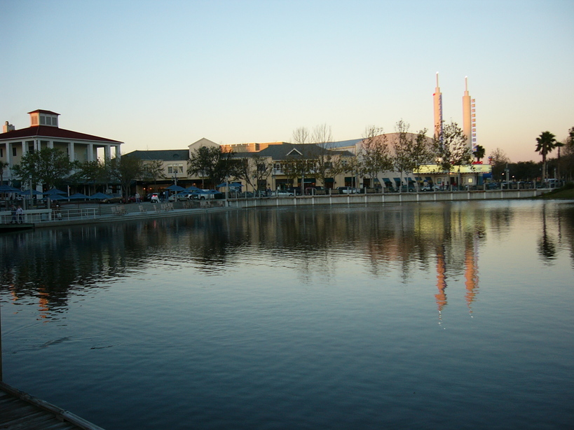 Celebration, FL: Lakefront of Downtown Celebration