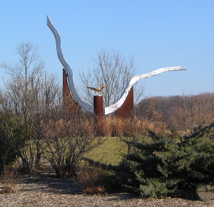 West Bend, WI: Sculpture in Riverside Park