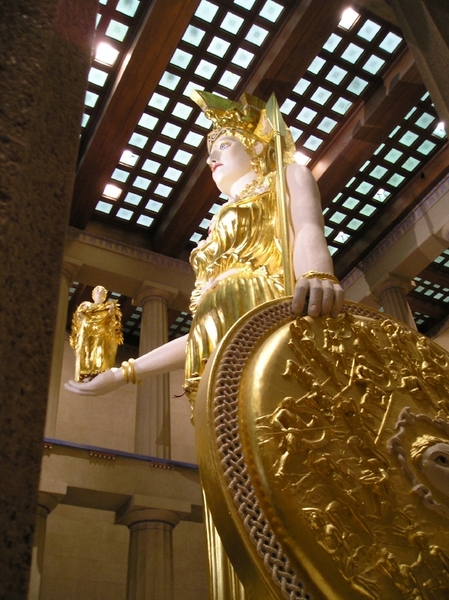 Nashville-Davidson, TN: Statue of Athena, Parthenon, Nashville, TN