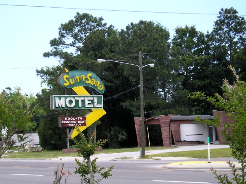 Perry, FL: Sun 'n' Sand Motel, US 19, Perry, FL