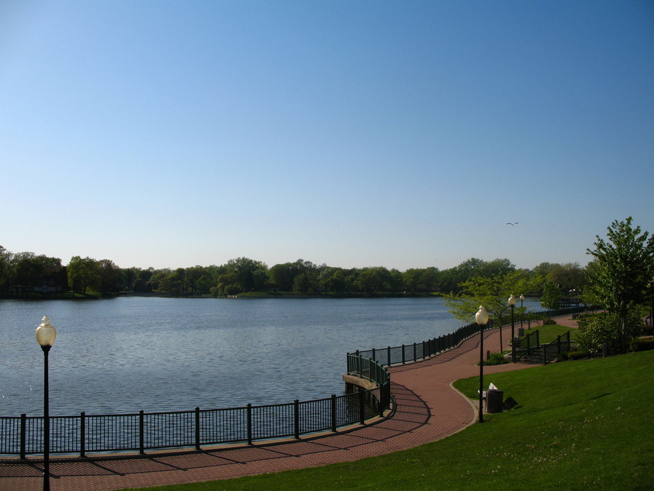 Hobart, IN: Lake George in Hobart, Indiana