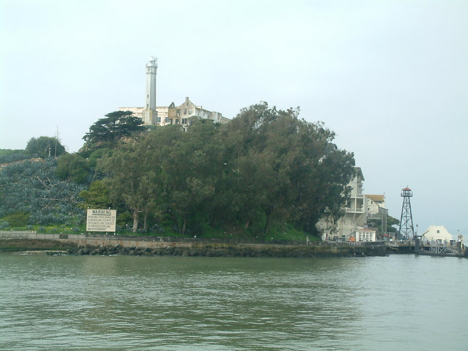 San Francisco, CA: Alcatraz in San Francisco Bay