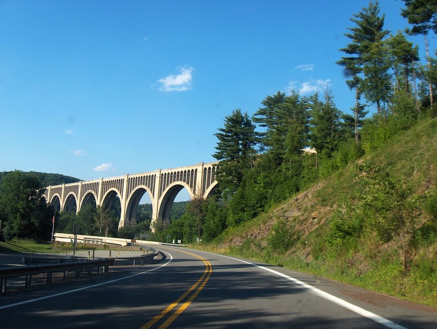 Nicholson, PA: The Historic Nicholson Bridge.