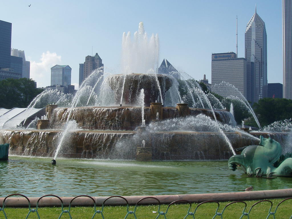 Chicago, IL: Buckingham Fountain
