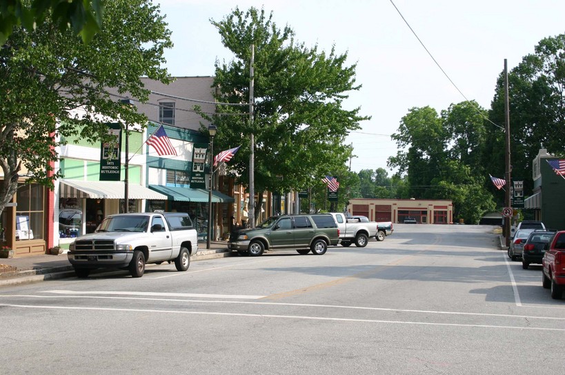 Rutledge, GA : Fairplay Street - Business District photo, picture