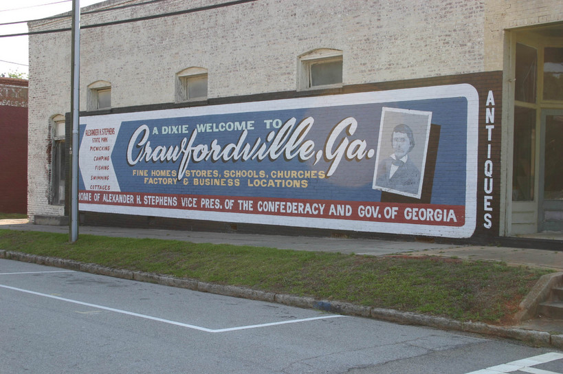 Crawfordville, GA: Welcome Sign