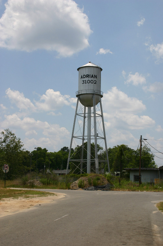 Adrian, GA: Water Tower