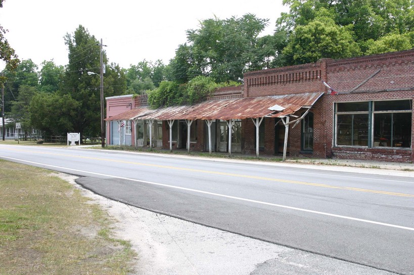 Kite, GA Historic buildings old City Hall photo, picture, image