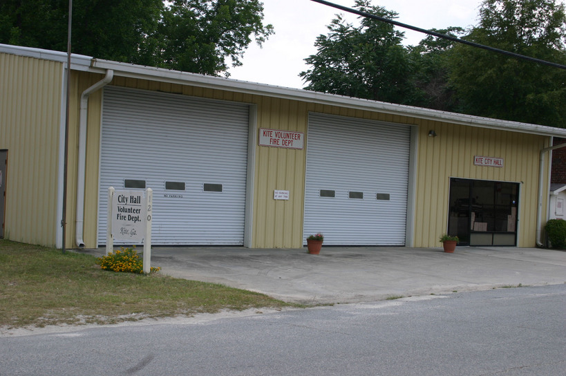 Kite, GA: New City Hall - Volunteer Fire Department