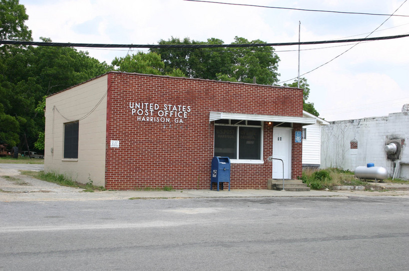 Harrison, GA: Post Office