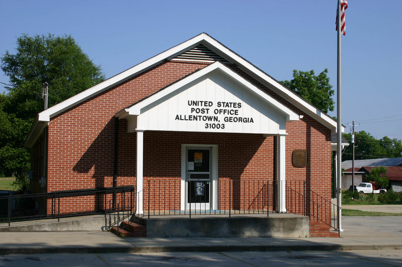 Allentown, GA: Post Office