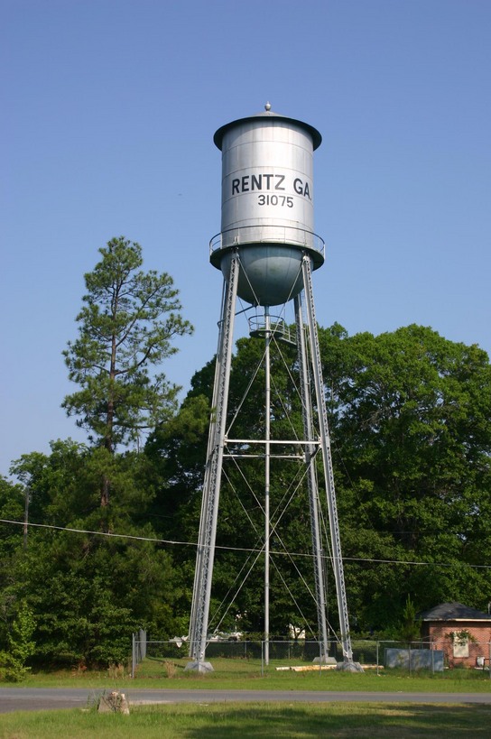 Rentz, GA: Water Tower