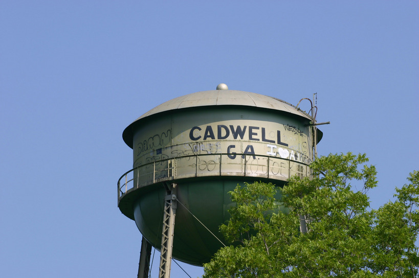 Cadwell, GA: Water Tower