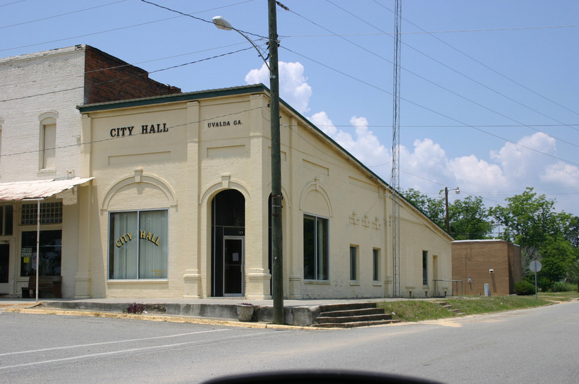 Uvalda, GA: City Hall