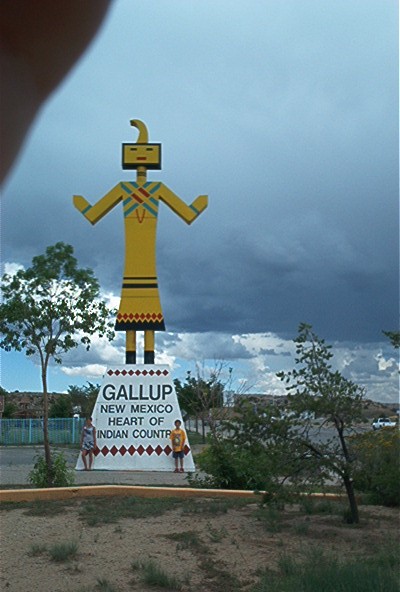 Gallup, NM: Gallup welcome sign