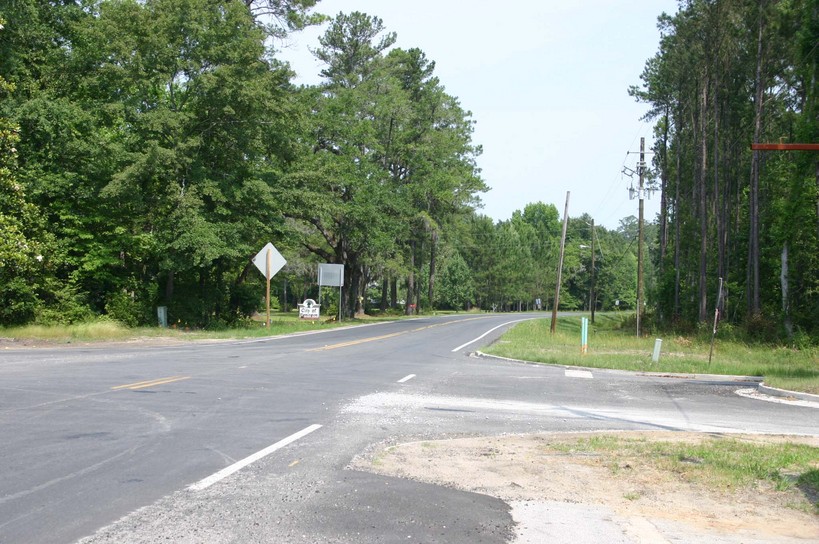 Flemington, GA : Looking North on Fort Stewart Road photo, picture ...