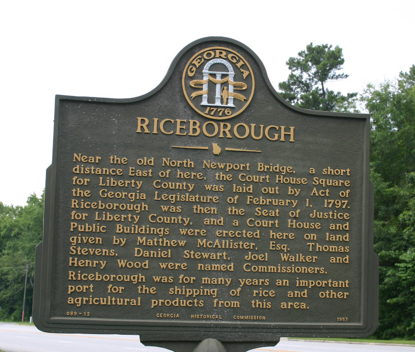 Riceboro, GA : Historical Marker - Riceboro photo, picture, image ...