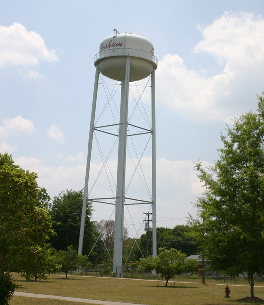 Graham, GA: Water Tower