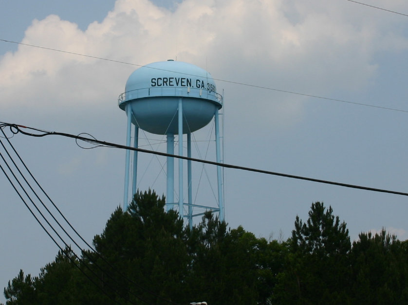 Screven, GA: Water Tower