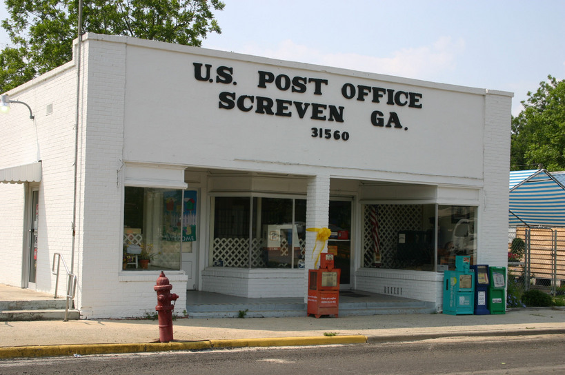 Screven, GA: Post Office