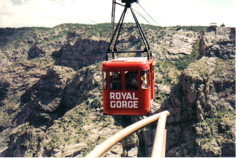 Canon City, CO: Aerial Tram at the Royal Gorge Near Canon City