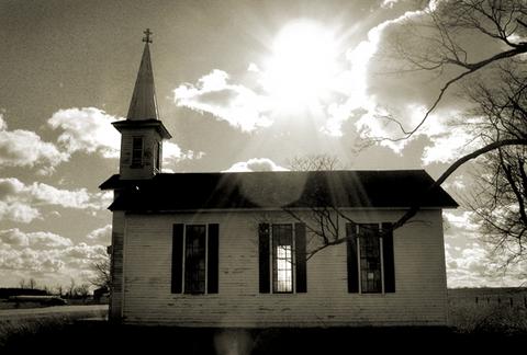 Ionia, MI: Church outside of Ionia, MI