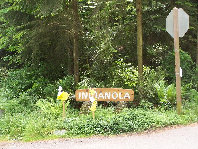 Indianola, WA: Indianola City Sign