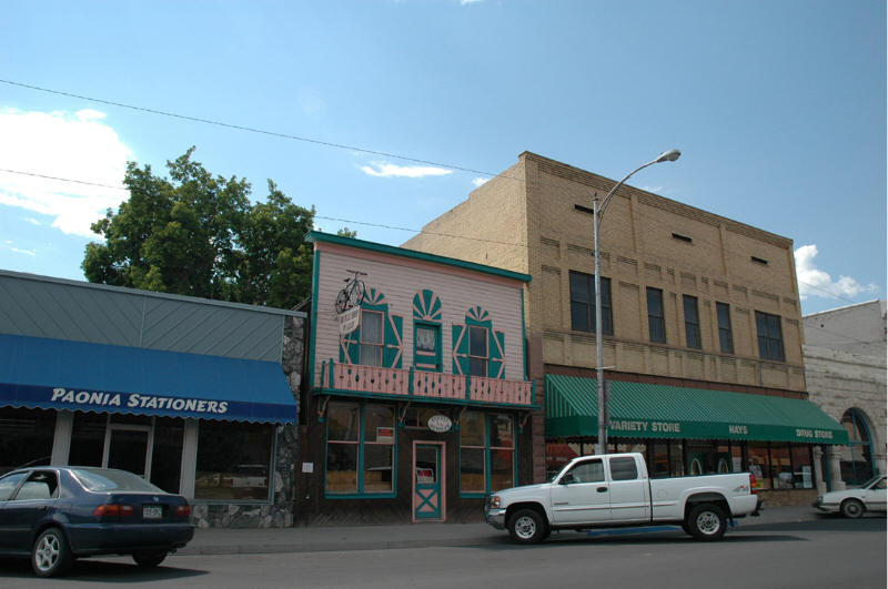 Paonia, CO: Downtown Block