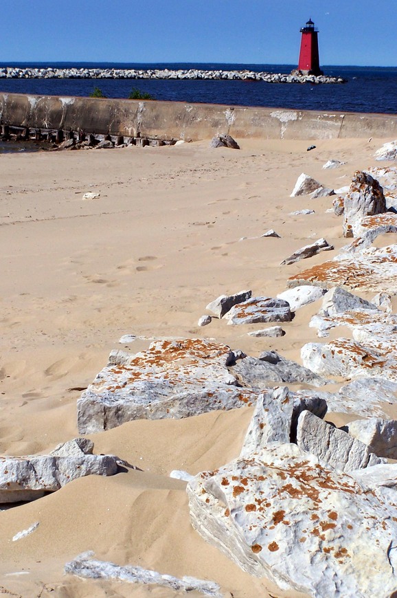 Manistique, MI: Manistique Light