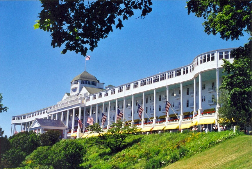 Mackinac Island, MI: The Grand Hotel on Mackinac Island