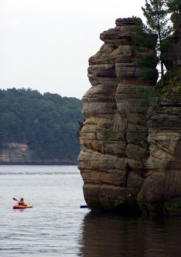 Wisconsin Dells, WI: Kayaking the Dells